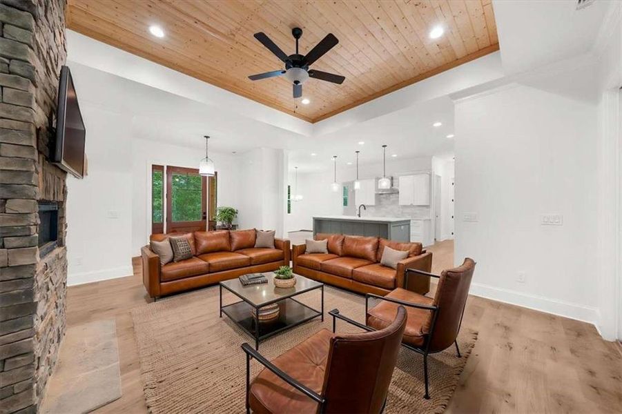 Furnished interior view inside a new home in , Cornelia (Image 17).