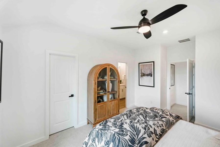 Furnished interior view inside a new home in Bridgeland 45', 50', 70', Cypress (Image 35).