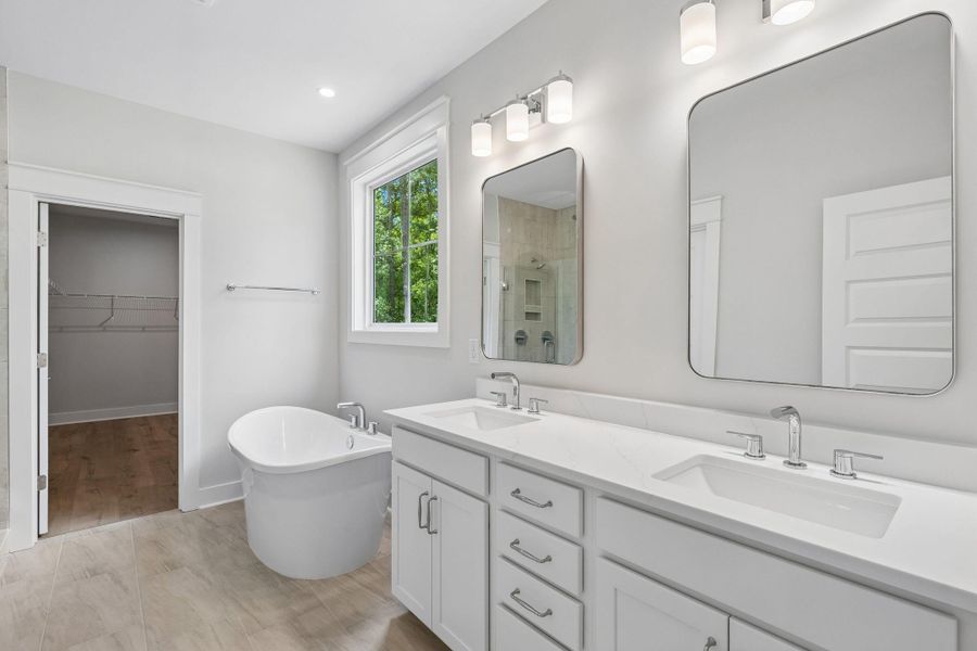 Furnished interior view inside a new home in Waterloo Estates, Johns Island (Image 14).