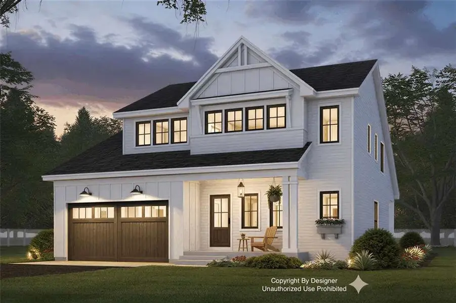 Front exterior of a new home in , Carrollton, GA, highlighting curb appeal (Image 5).
