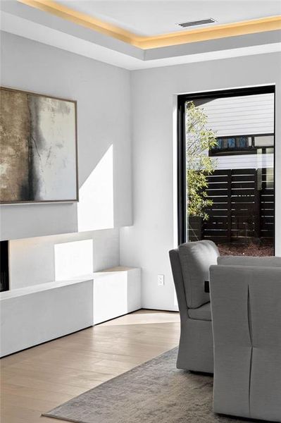 Furnished interior view inside a new home in , Alpharetta (Image 10).