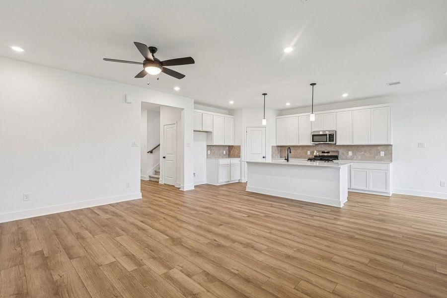 Great Room + Kitchen