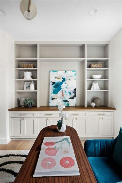 Furnished interior view inside a new home in , Dallas (Image 4).