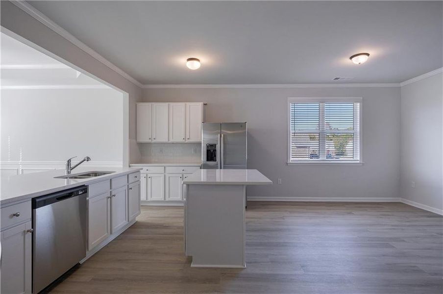 Furnished interior view inside a new home in , Social Circle (Image 9). Furnished interior view inside a new home in , Social Circle (Image 9).