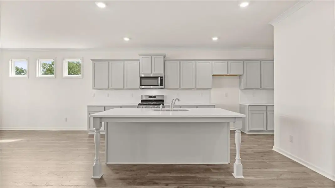 Furnished interior view inside a new home in , Loganville (Image 9).
