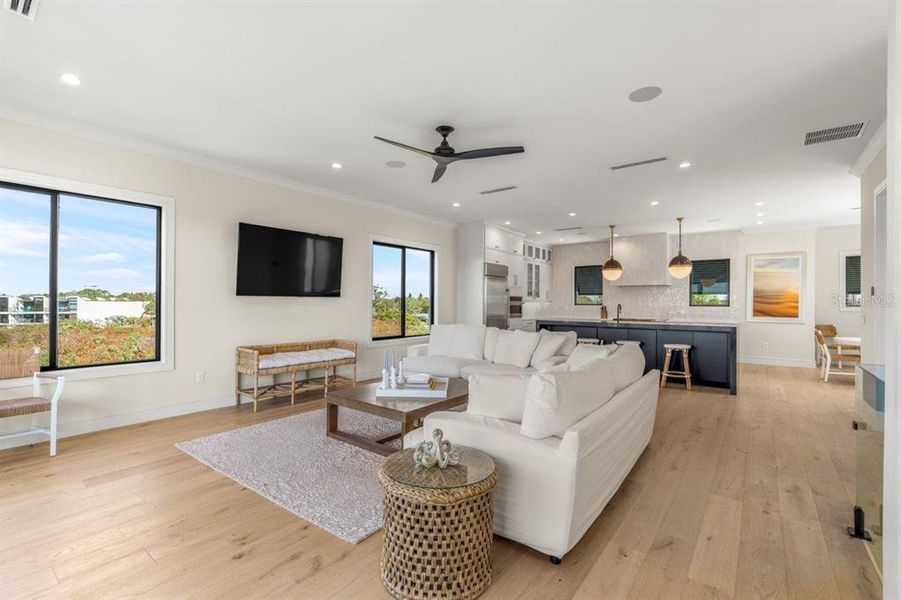 Furnished interior view inside a new home in , New Smyrna Beach (Image 44).