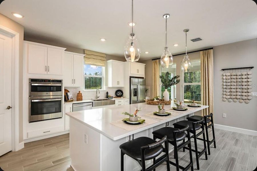 Furnished interior view inside a new home in Colbert Landings, Palm Coast (Image 3). Furnished interior view inside a new home in Colbert Landings, Palm Coast (Image 3).