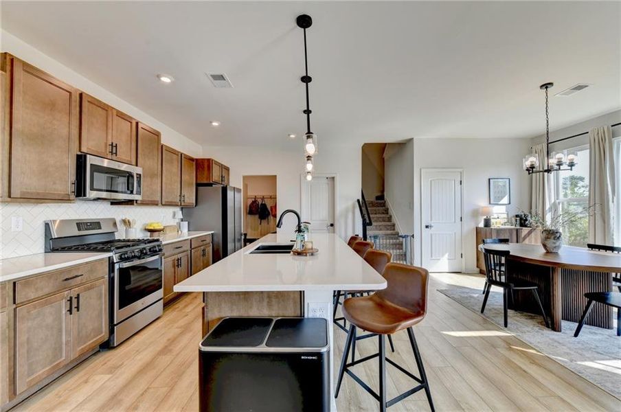 Furnished interior view inside a new home in Sweetbay Farm, Lawrenceville (Image 32).