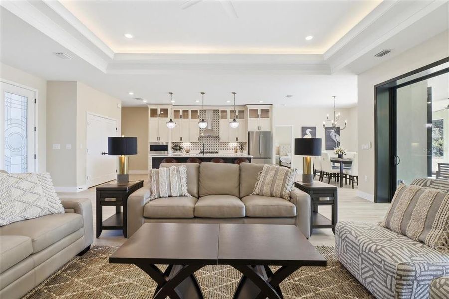 Furnished interior view inside a new home in , Lecanto (Image 19).