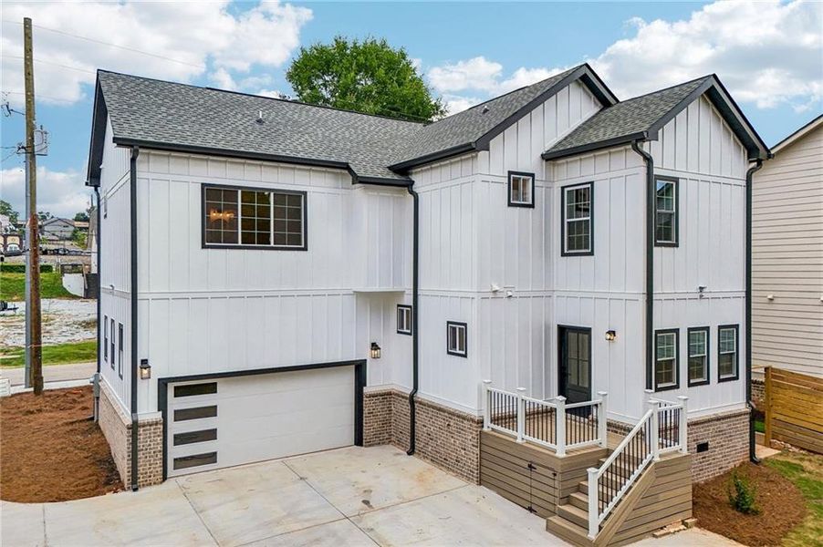 Exterior details and patio area of a home in , Flowery Branch (Image 3). Exterior details and patio area of a home in , Flowery Branch (Image 3).