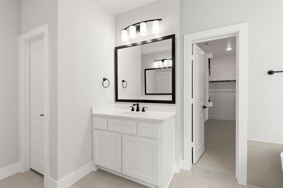 Furnished interior view inside a new home in Valencia on The Lake, Little Elm (Image 10).