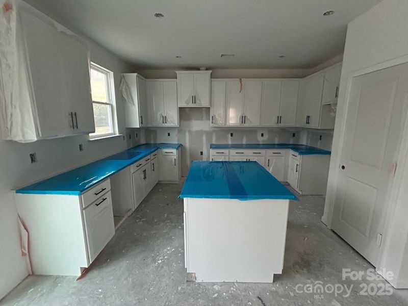 Current stage of kitchen. Current stage of kitchen.