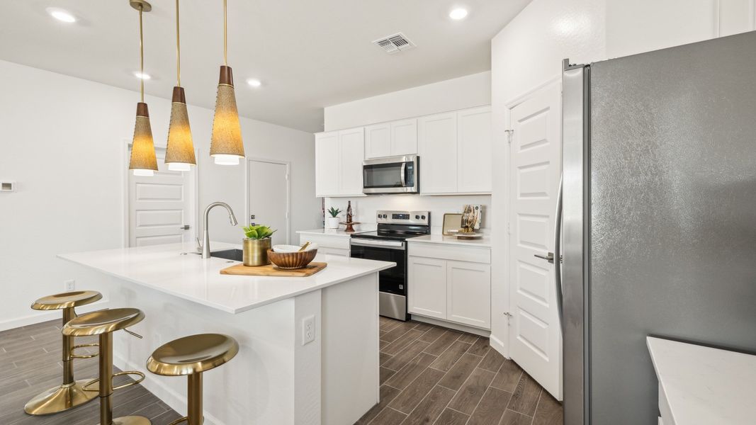 Furnished interior view inside a new home in Remington, Buckeye (Image 12).