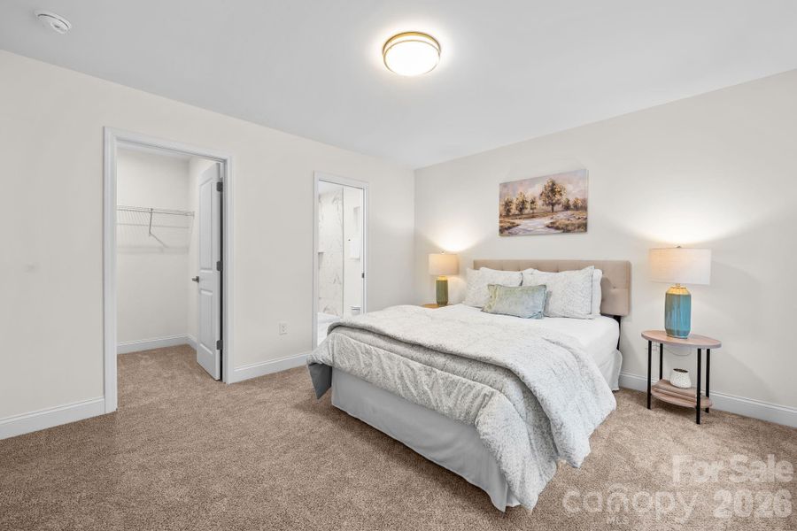 Furnished interior view inside a new home in , Mooresville (Image 7).