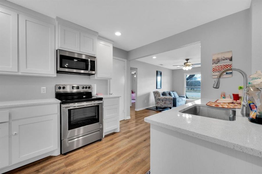 Furnished interior view inside a new home in , Hillsboro (Image 8).
