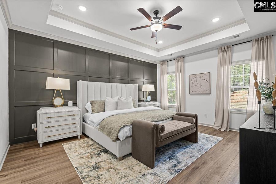 Furnished interior view inside a new home in Peachtree Hills, Lexington (Image 12).