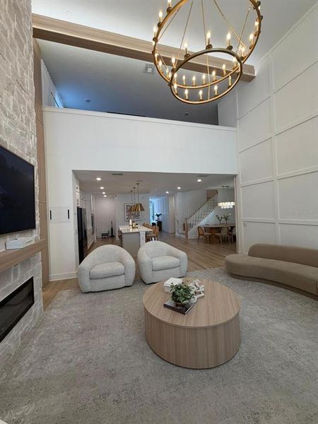 Furnished interior view inside a new home in , Winter Garden (Image 12).