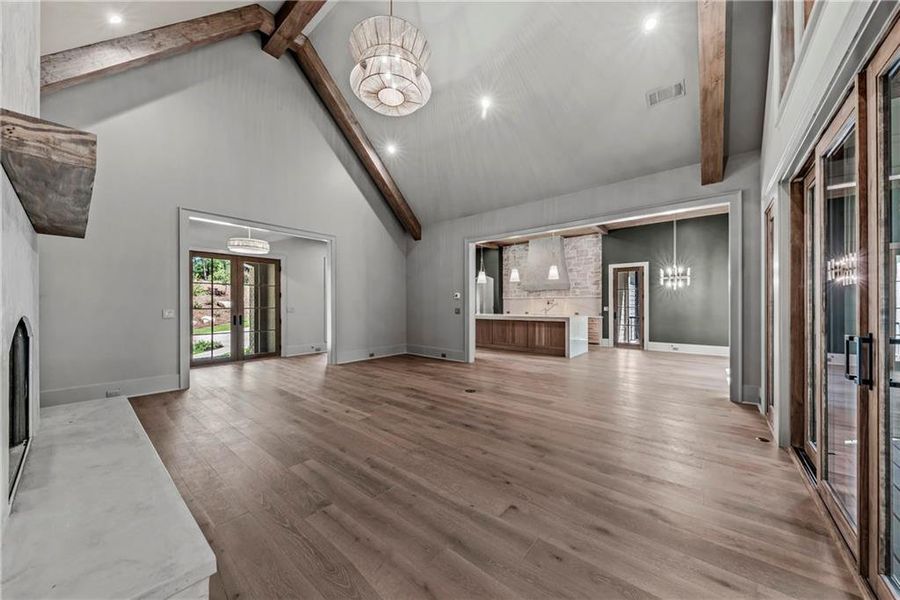 Spacious, unfurnished interior of a new home in , Greensboro (Image 65).