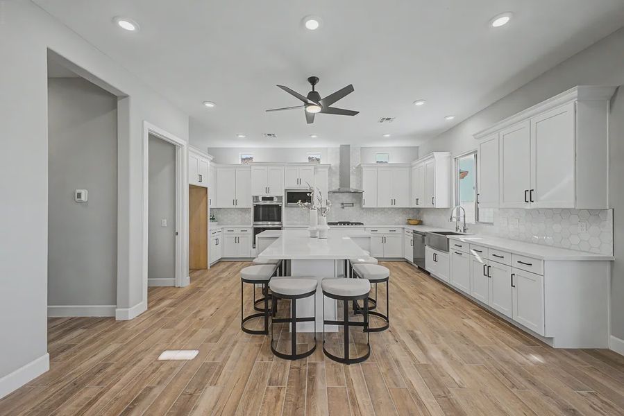 Furnished interior view inside a new home in Bellero Estates, Queen Creek (Image 10).