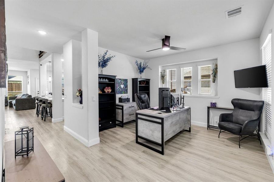 Furnished interior view inside a new home in , Prosper (Image 9).