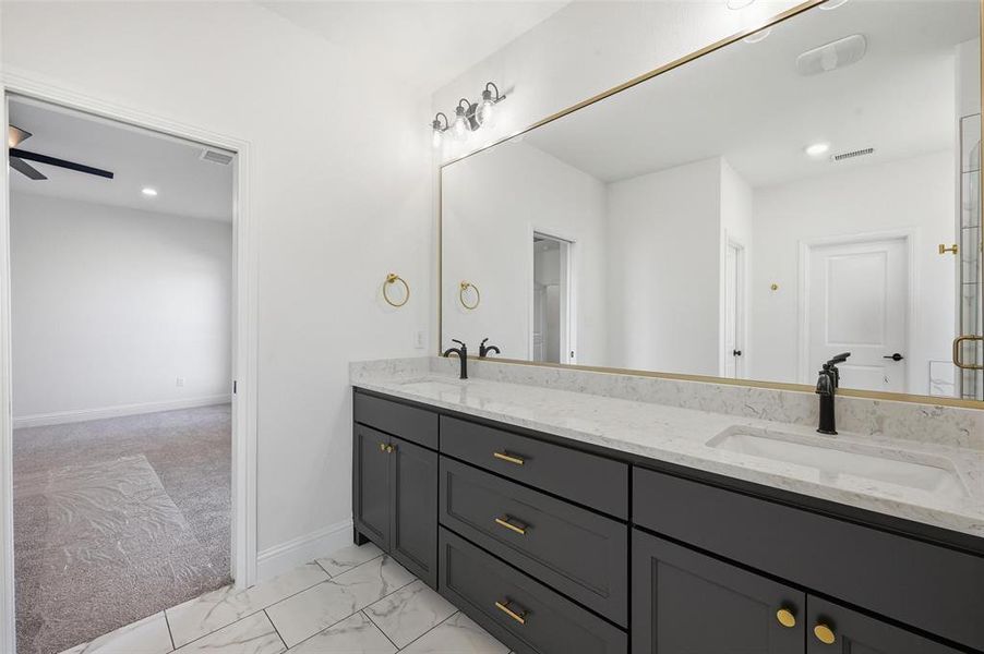 Furnished interior view inside a new home in , Boyd (Image 11).