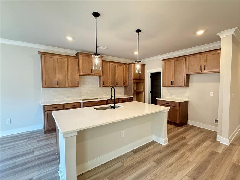 Furnished interior view inside a new home in Ponderosa Farms Reserve, Gainesville (Image 13).