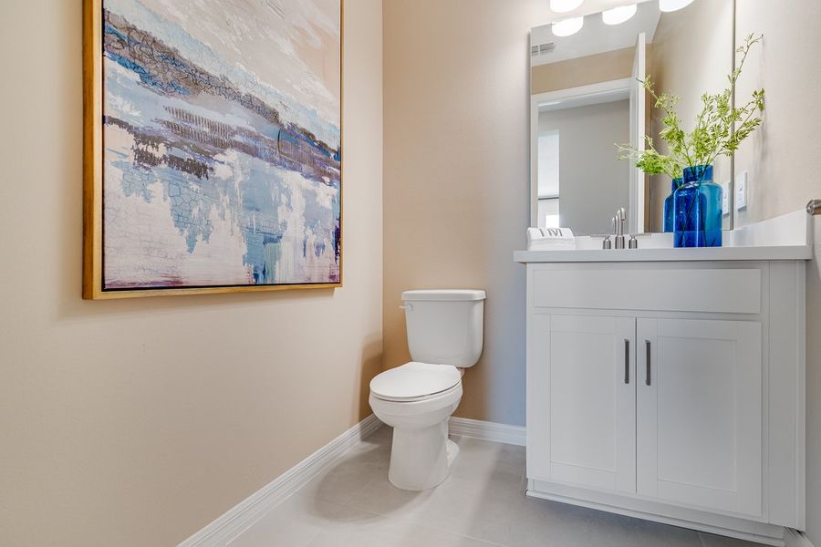 Furnished interior view inside a new home in Center Lake Ranch Community Group Page, St. Cloud (Image 34).
