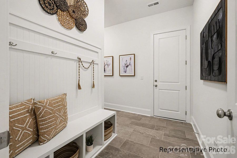 Furnished interior view inside a new home in Shepherds Trace, Clover (Image 17).