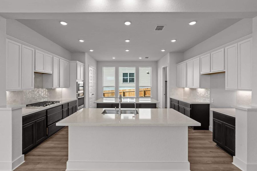 Furnished interior view inside a new home in Buffalo Crossing – New Phase Now Preselling, Cibolo (Image 8).