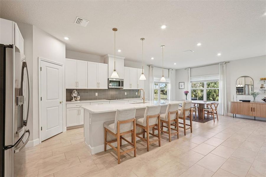 Furnished interior view inside a new home in , Parrish (Image 10).