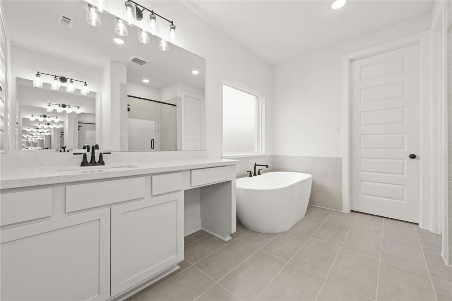 Furnished interior view inside a new home in Kresston, Montgomery (Image 7).