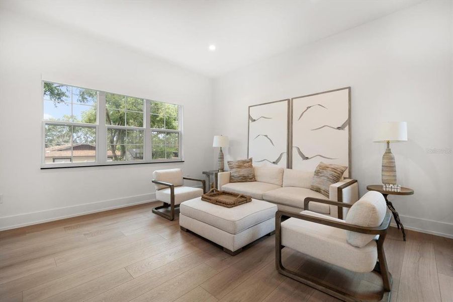 Furnished interior view inside a new home in , Dunedin (Image 33). Furnished interior view inside a new home in , Dunedin (Image 33).