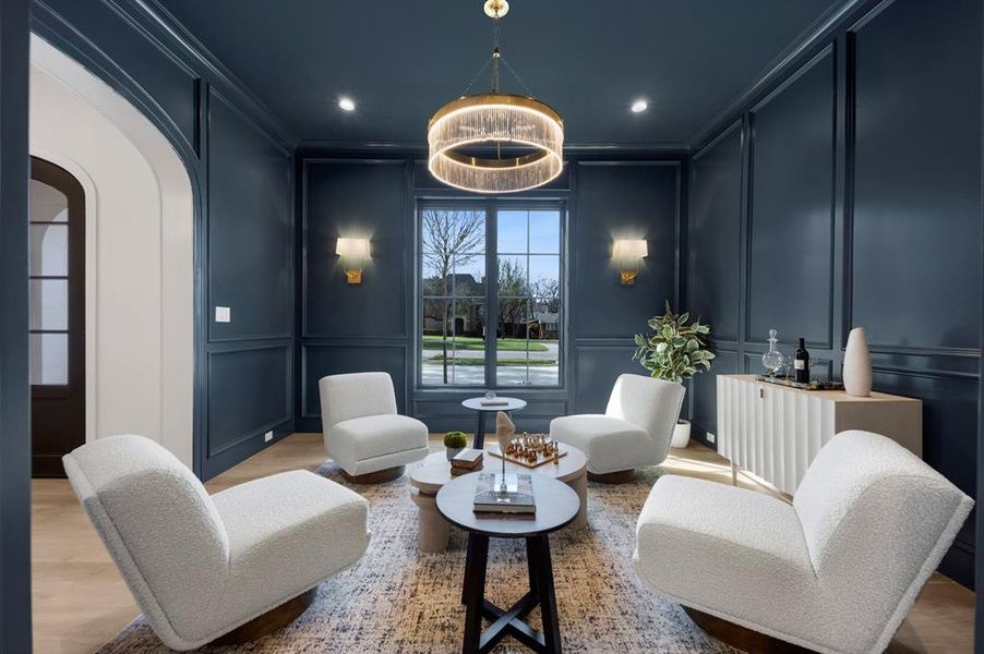 Furnished interior view inside a new home in , Dallas (Image 29). Furnished interior view inside a new home in , Dallas (Image 29).