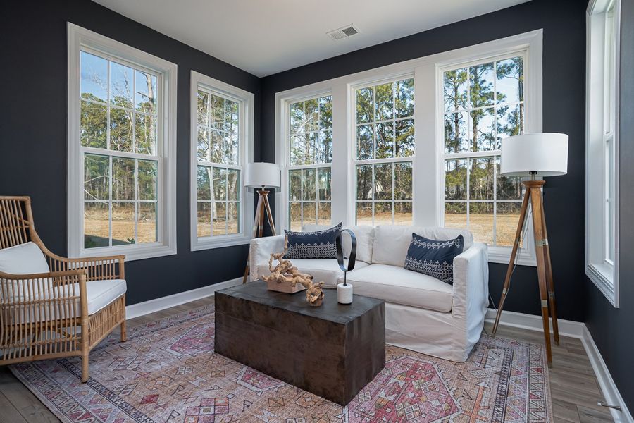 Representative furnished interior of a home built from the Palmer - Vanguard Collection by Mungo Homes in Georgias Landing, Raleigh (Image 37).