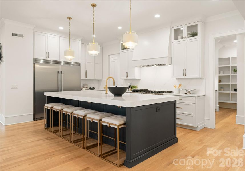 Furnished interior view inside a new home in , Charlotte (Image 19).