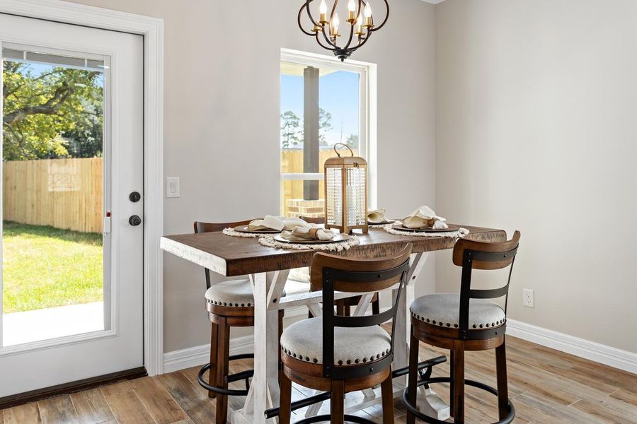 Furnished interior view inside a new home in , Port Neches (Image 10).