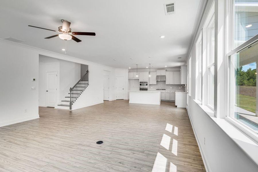 Spacious, unfurnished interior of a new home in Bennett Farm, Loganville (Image 29). Spacious, unfurnished interior of a new home in Bennett Farm, Loganville (Image 29).