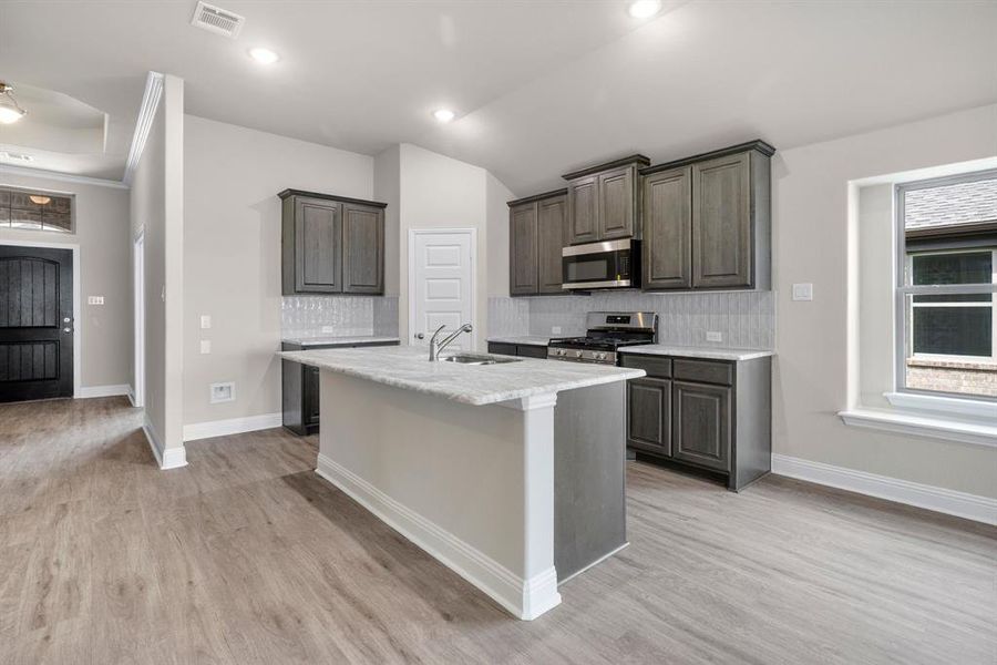 Furnished interior view inside a new home in Fox Landing, Caddo Mills (Image 17).