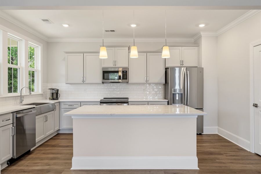 Furnished interior view inside a new home in Lakeside Saluda, Greenville (Image 6).