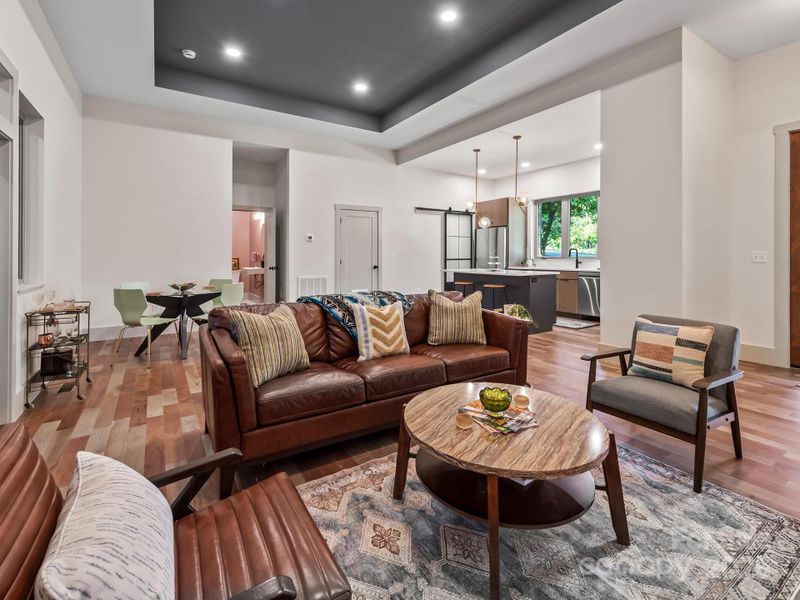 Furnished interior view inside a new home in , Asheville (Image 10).