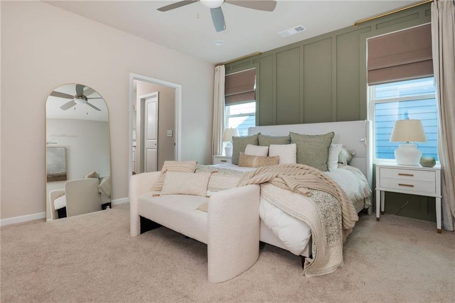 Furnished interior view inside a new home in Harmony, Auburn (Image 43).