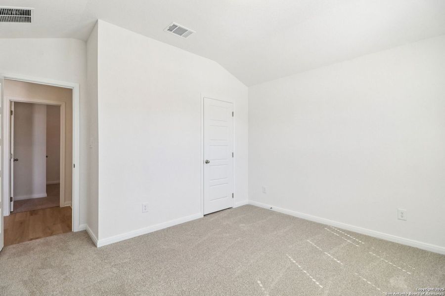 Spacious, unfurnished interior of a new home in Legendary Trails - Classic Series, Cibolo (Image 31). Spacious, unfurnished interior of a new home in Legendary Trails - Classic Series, Cibolo (Image 31).