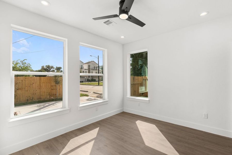 Spacious, unfurnished interior of a new home in , Houston (Image 28). Spacious, unfurnished interior of a new home in , Houston (Image 28).