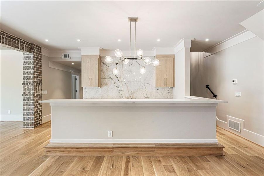 Furnished interior view inside a new home in , Alpharetta (Image 56).