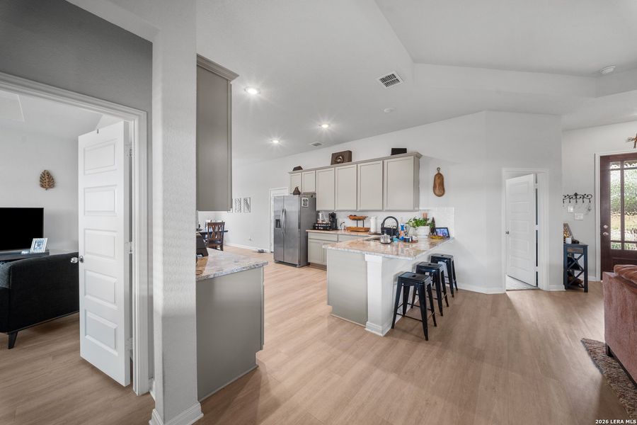 Furnished interior view inside a new home in Jordan's Ranch, San Antonio (Image 8).