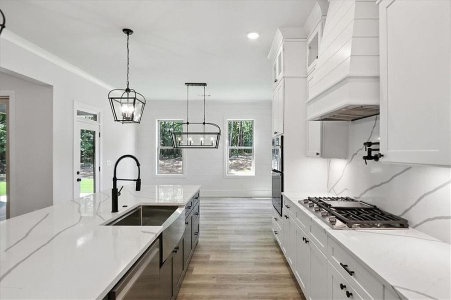 Furnished interior view inside a new home in , Winder (Image 16).