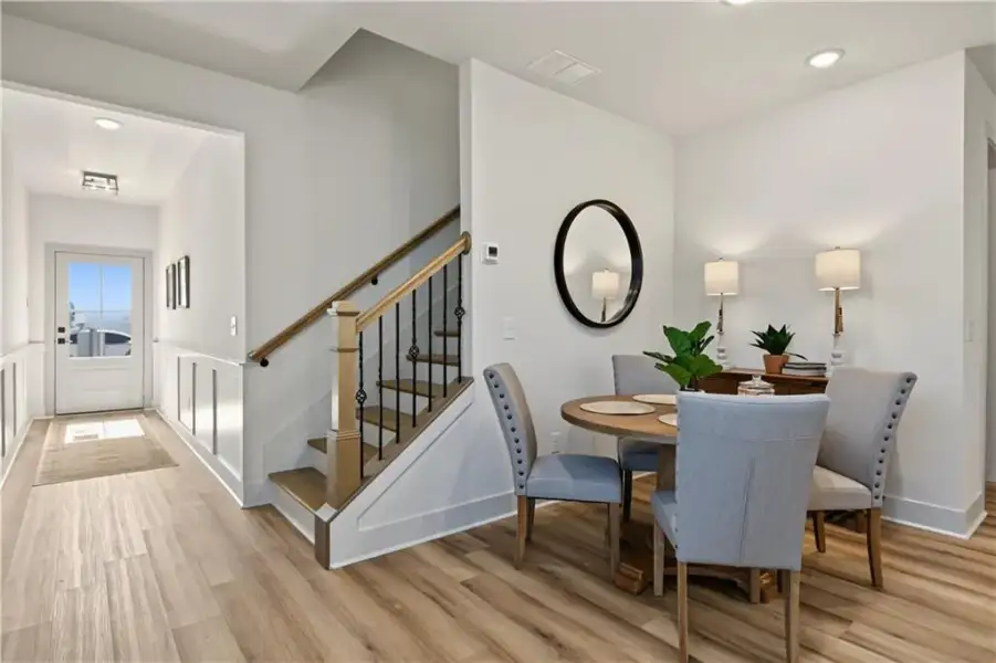 Furnished interior view inside a new home in , Norcross (Image 7).