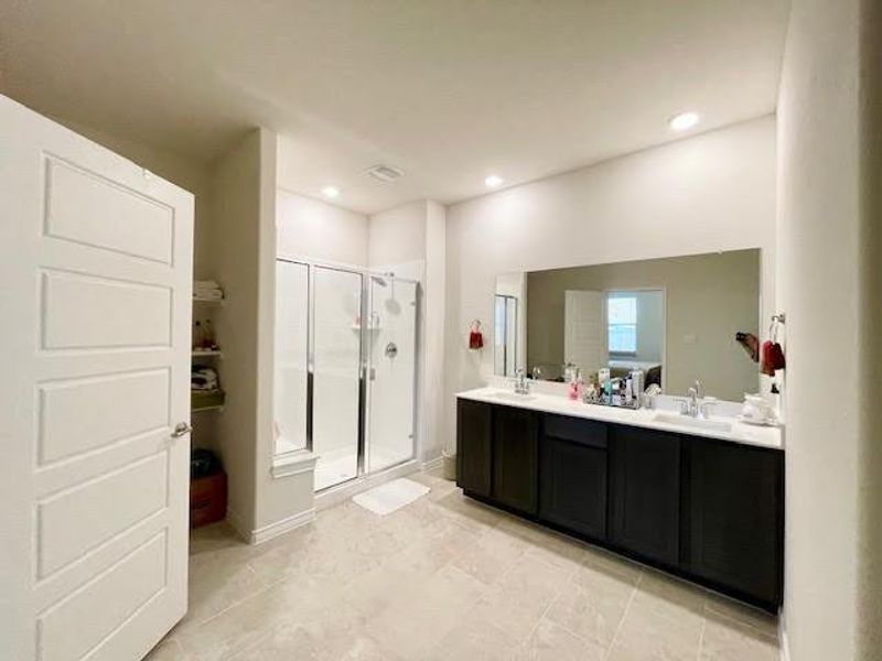 Furnished interior view inside a new home in , Fate (Image 9). Furnished interior view inside a new home in , Fate (Image 9).