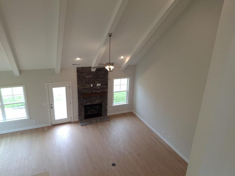 Spacious, unfurnished interior of a new home in Weybridge, Burlington (Image 55).