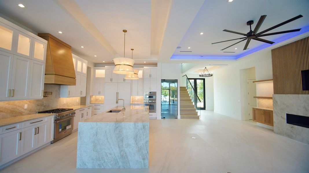 Furnished interior view inside a new home in , Palm Beach Gardens (Image 11).